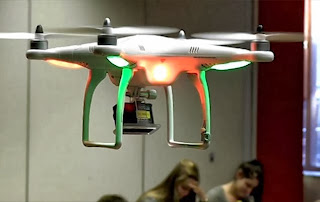 En Bélgica usan drones para vigilar que sus alumnos no copien en los exámenes